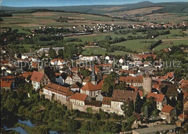 Schlitz Burgenstadt Fliegeraufnahme