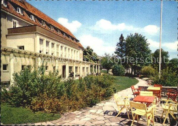Clausthal-Zellerfeld Eisenbahnerheim Festenburg