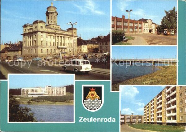 Zeulenroda-Triebes Rathaus Erholungsheim Talsperre Zeulenr