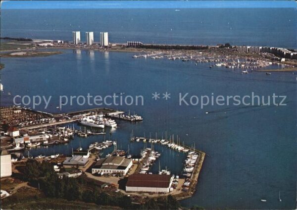 Insel Fehmarn Fliegeraufnahme Hafen Burgstaaken