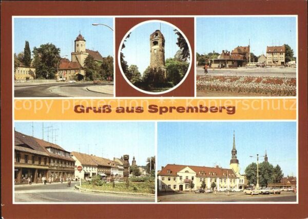 Spremberg Niederlausitz Schloß Georgenbergturm