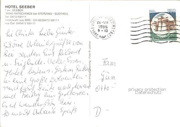 Ratschings Hotel Seeber – Bild 2