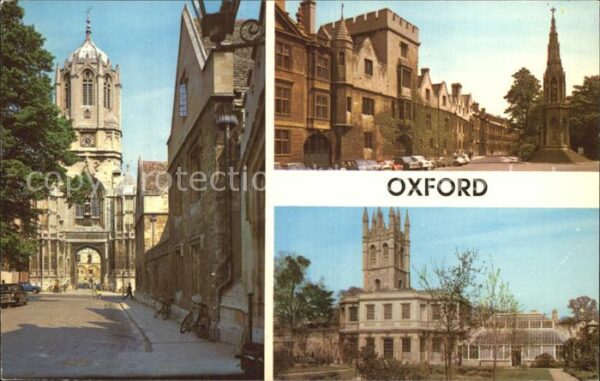 Oxford Oxfordshire Tom Tower Christ Church Balliol College
