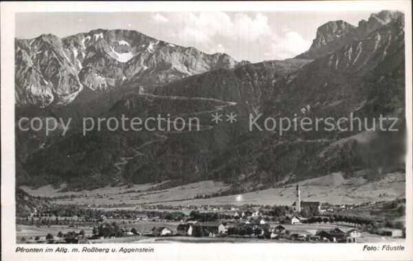 Pfronten Rossberg Aggenstein