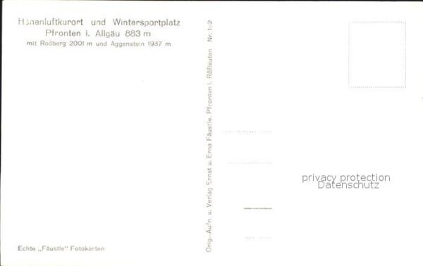 Pfronten Rossberg Aggenstein – Bild 2
