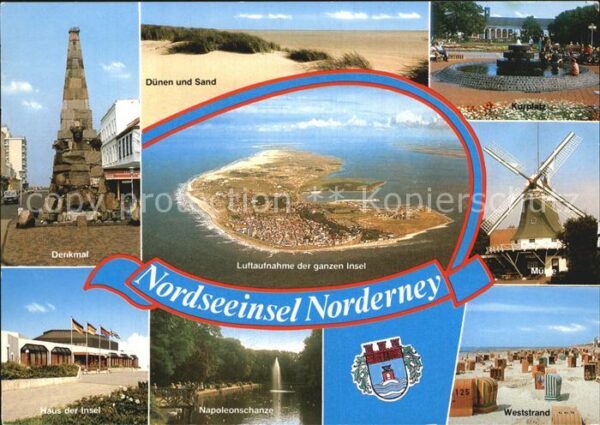 Norderney Nordseebad Denkmal Haus der Insel Napoleonschanze