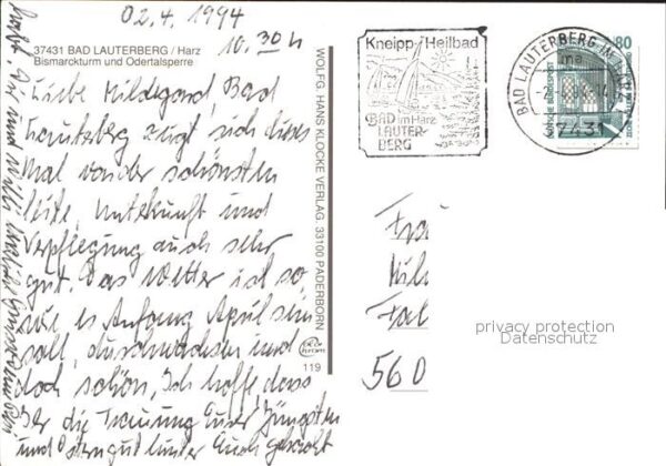Bad Lauterberg Bismarckturm Odertalsperre – Bild 2