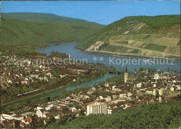 Bingen Rhein Nahemündung