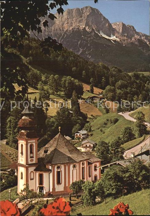 Maria Gern Panorama mit Kirche