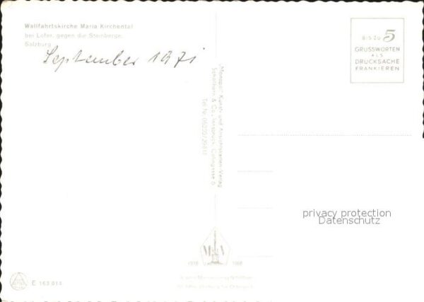 Lofer Wallfahrtskirche Kirchental – Bild 2