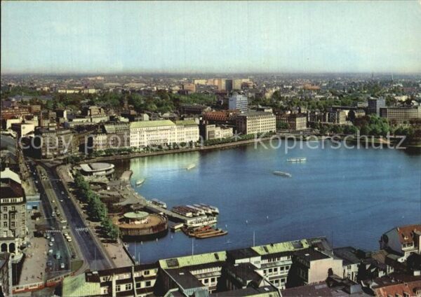 Hamburg Jungfernstieg Binnenalster