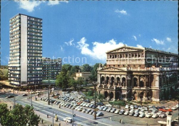 Frankfurt Main Zürichhaus Opernplatz
