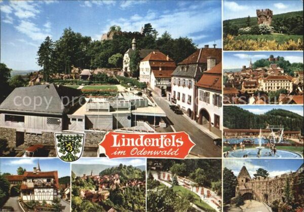 Lindenfels Odenwald Stadtansichten
