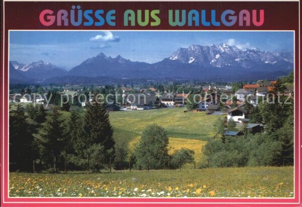 Wallgau Reitherspitze Arnspitzen Wettersteinwan