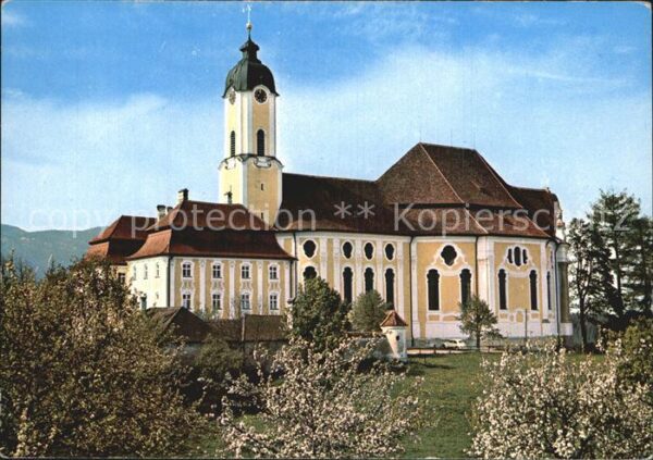 Wies Allgaeu Wallfahrtskirche zum gegeisselten heila
