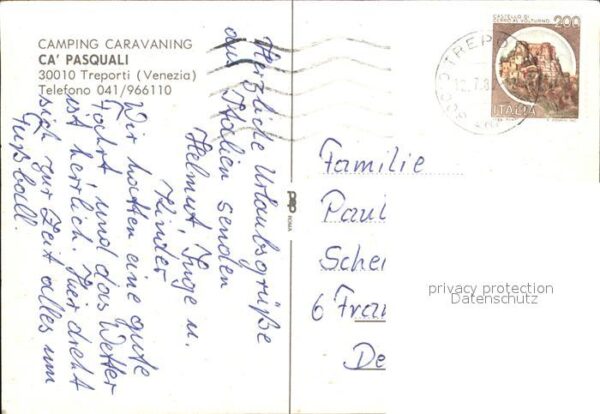 Treporti Cavallino Camping Chàteau'Pasquali Strand – Bild 2