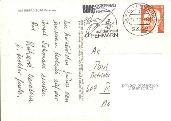 Burg Fehmarn Fliegeraufnahme – Bild 2
