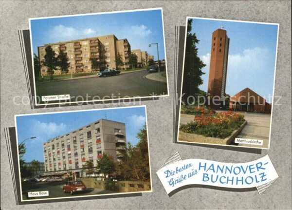 Buchholz Hannover Posener Setrasse Haus Rose Matthiaskirc