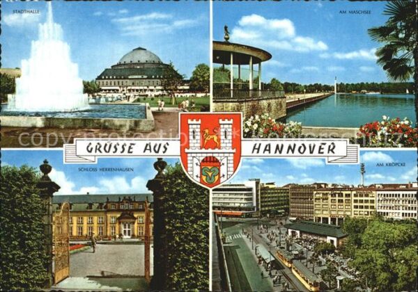 Hannover Stadthalle Schloss Am Kröpcke Maschsee