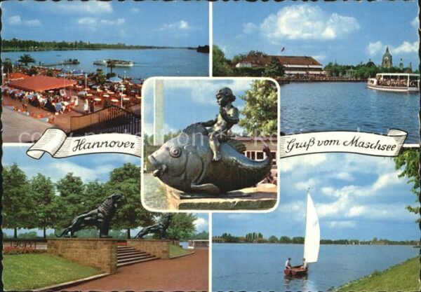 Hannover Machsee Gasthaus Personenschiff Segelbo