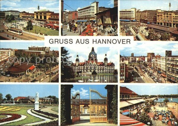 Hannover Bahnhof Am Kröpcke Stadtgarten Schloss