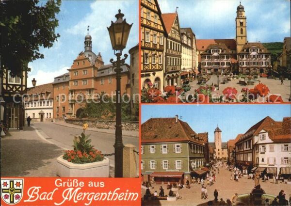 Bad Mergentheim Marktplatz Kirche