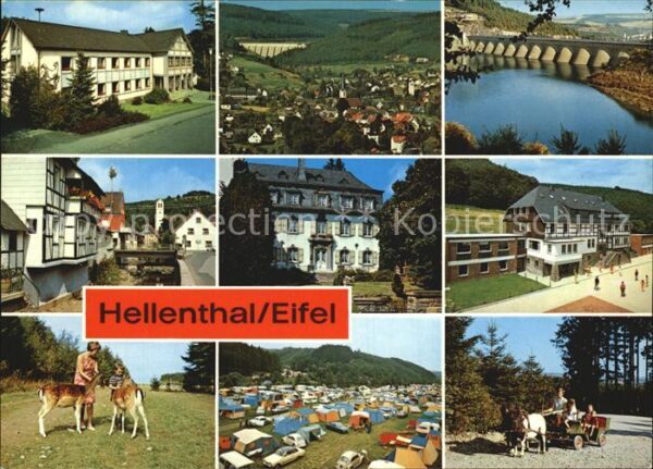 Hellenthal Eifel Olefttalsperre Jugendherberge Wildfreig