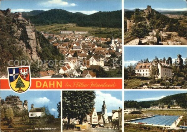 Dahn Jugendherberge Ruine Heldenfriedhof Sch