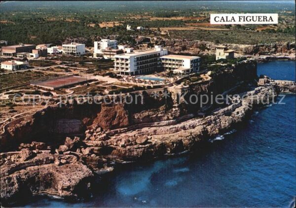 Cala Figuera Mallorca Fliegeraufnahme