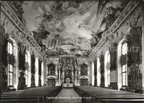 Ingolstadt Donau Asamkirche Maria de Victoria