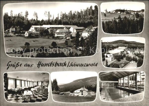 Hundsbach Forbach Erholungsheim Hauerskopf  Speiseraum Sc