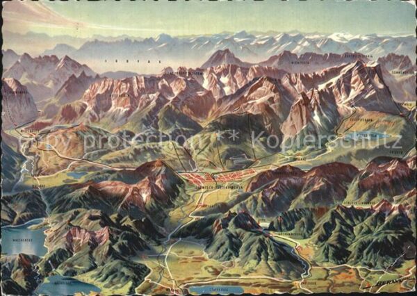 Garmisch-Partenkirchen Landkarte