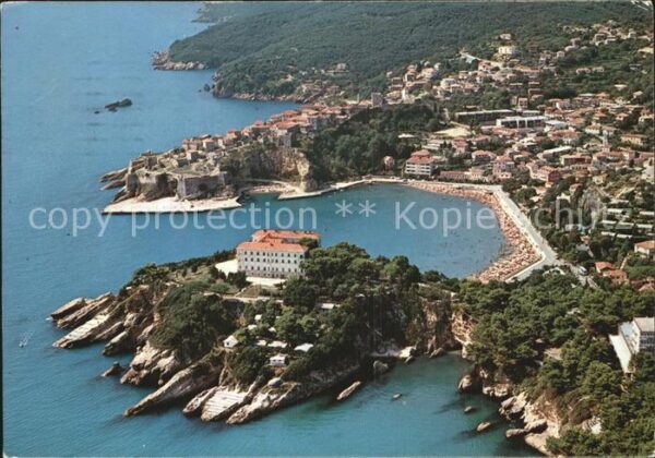 Ulcinj Fliegeraufnahme