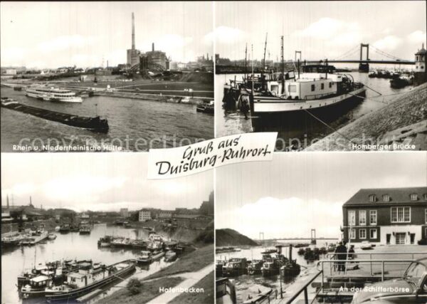 Duisburg Ruhr Homberger Brücke Rhein- und Niederrhein