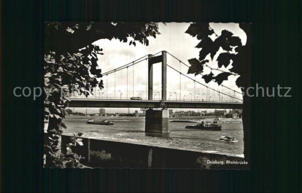 Duisburg Ruhr Rheinbrücke