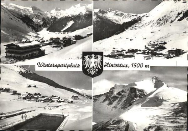 Hintertux Zillertal Hotel Schwimmbad Skipiste Teilansicht