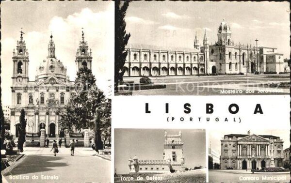 Lisboa Basilika Estrela Mosteiro dos Jeronimoa