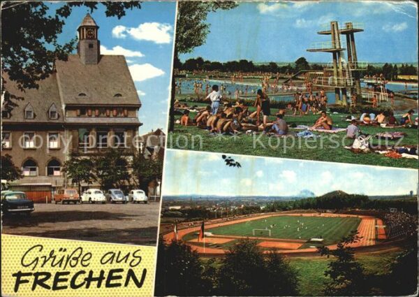 Frechen Schwimmbad Fußballstadion