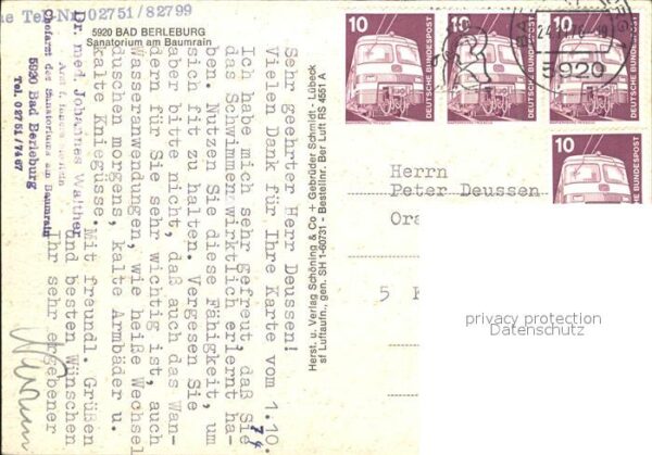 Bad Berleburg Sanatorium am Baumrain – Bild 2