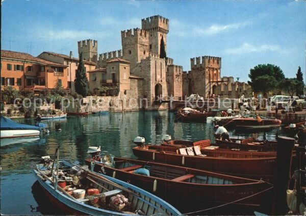 Sirmione Lago di Garda Schloss Gardasee