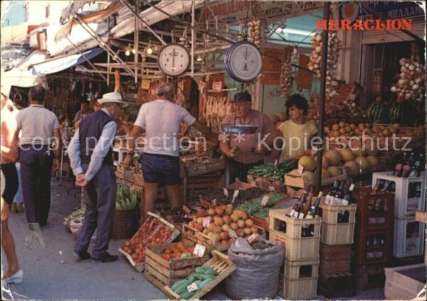Heraklion Iraklio Markt