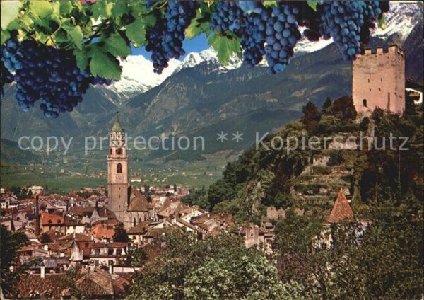 Meran Merano Kurstadt Kirche Burg