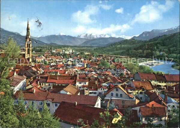 Toelz Bad Benediktinerwand Isarwinkel Alpen