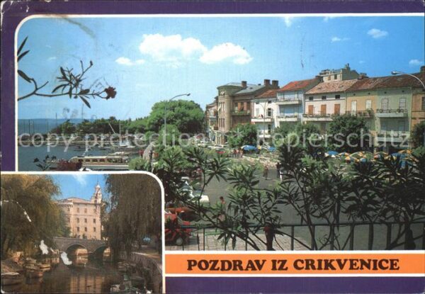 Crikvenica Kroatien Stadtansicht