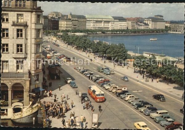 Hamburg Jungfernstieg Binnenalster