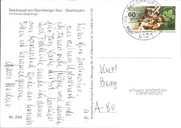 Seeshaupt Starnberger See Karwendelgebirge – Bild 2