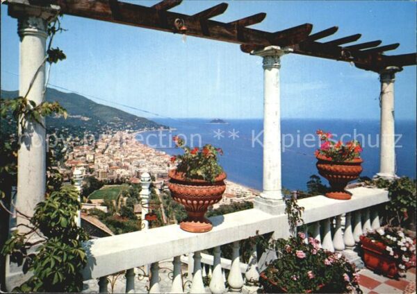 ALASSIO Savona Liguria IT Panorama Isola Gallinera