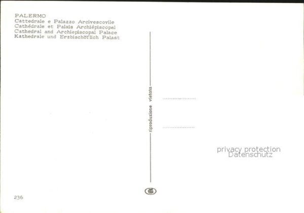 Palermo Sicilia Kathedrale Erzbischöflicher Palast – Bild 2