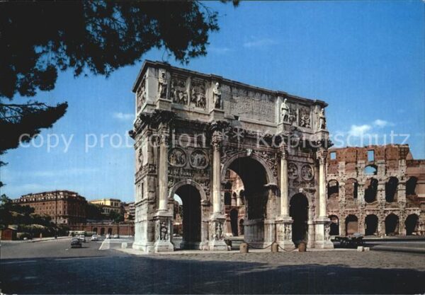 Roma Rom Arco di Costantino Colosseo