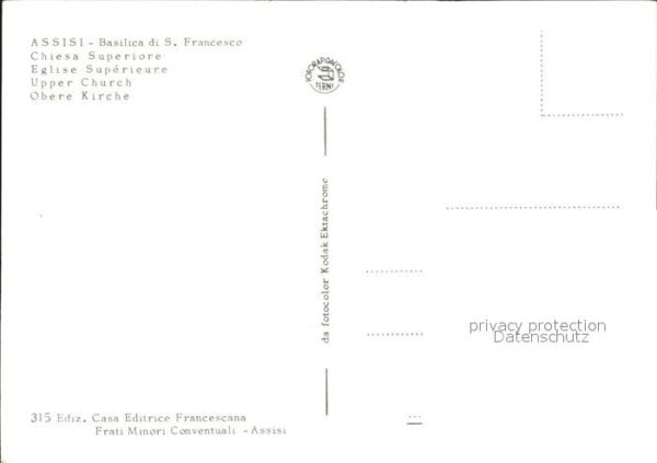 Assisi Umbria Basilika San Francesco – Bild 2